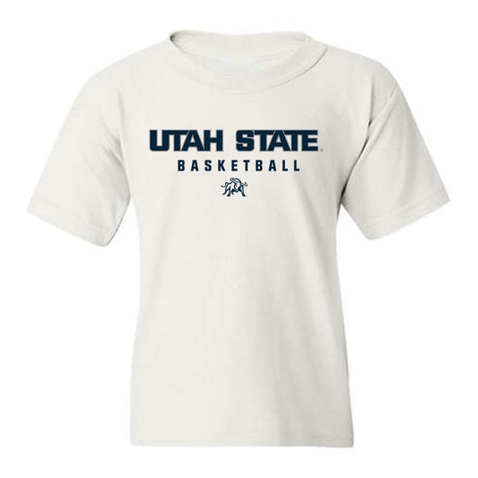 Utah State - NCAA Men's Basketball : Kingston Tosi - Classic Shersey Youth T-Shirt-0