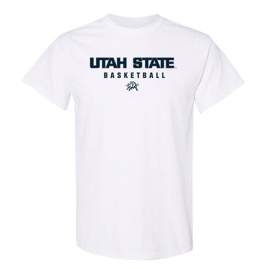 Utah State - NCAA Men's Basketball : Mj Collins Jr - Classic Shersey T-Shirt-0