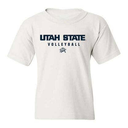 Utah State - NCAA Women's Volleyball : Hailey Spencer - Classic Shersey Youth T-Shirt-0