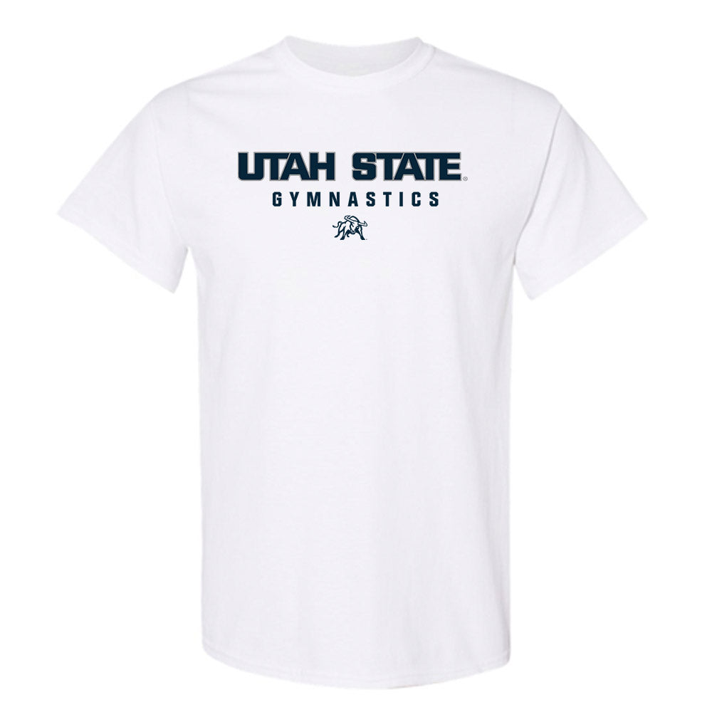 Utah State - NCAA Women's Gymnastics : Ali Valdez - Classic Shersey T-Shirt-0