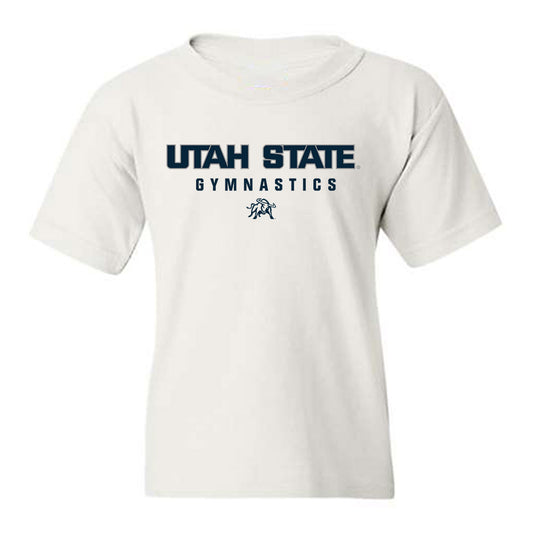Utah State - NCAA Women's Gymnastics : Amari Evans - Classic Shersey Youth T-Shirt-0