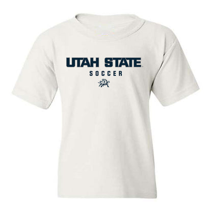 Utah State - NCAA Women's Soccer : Summer Diamond - Classic Shersey Youth T-Shirt-0