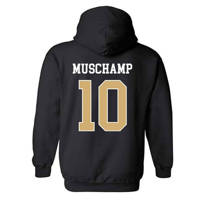 Vanderbilt - NCAA Football : Whit Muschamp - Hooded Sweatshirt-1