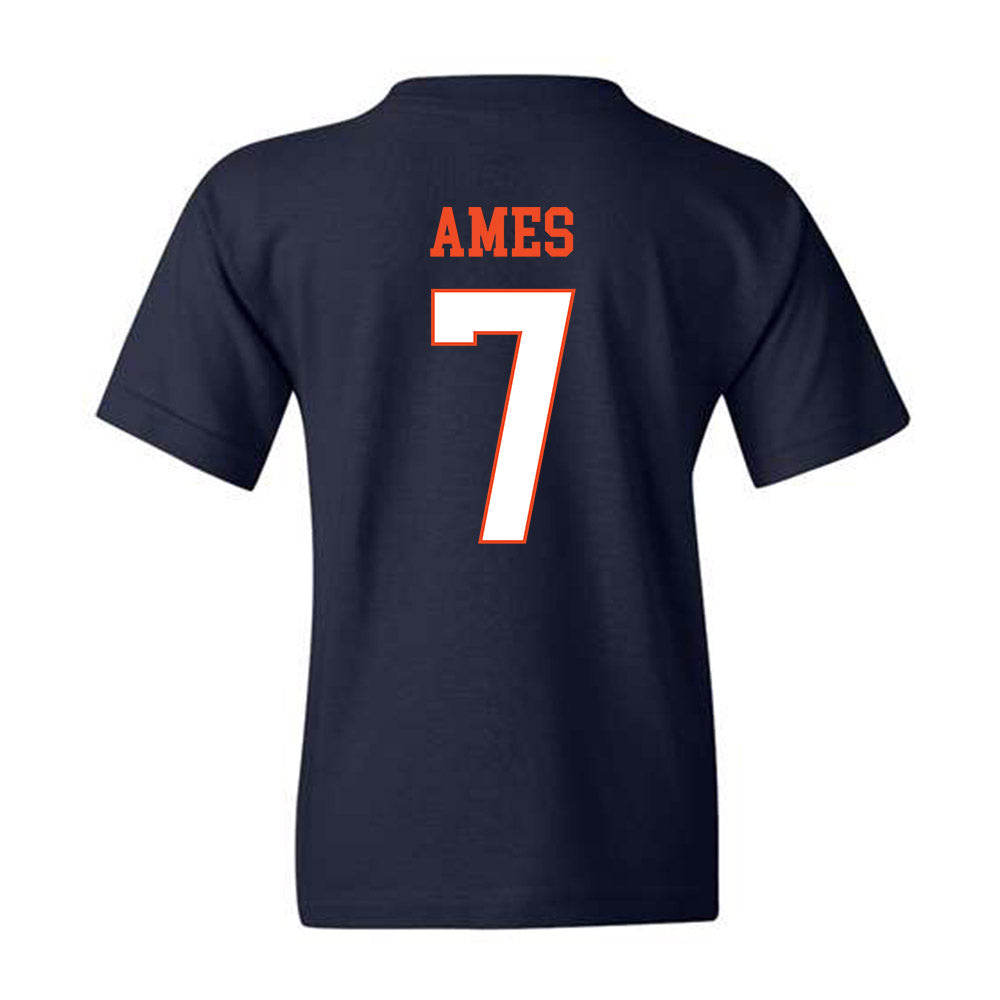 Virginia - NCAA Men's Basketball : Darrin Ames - Youth T-Shirt