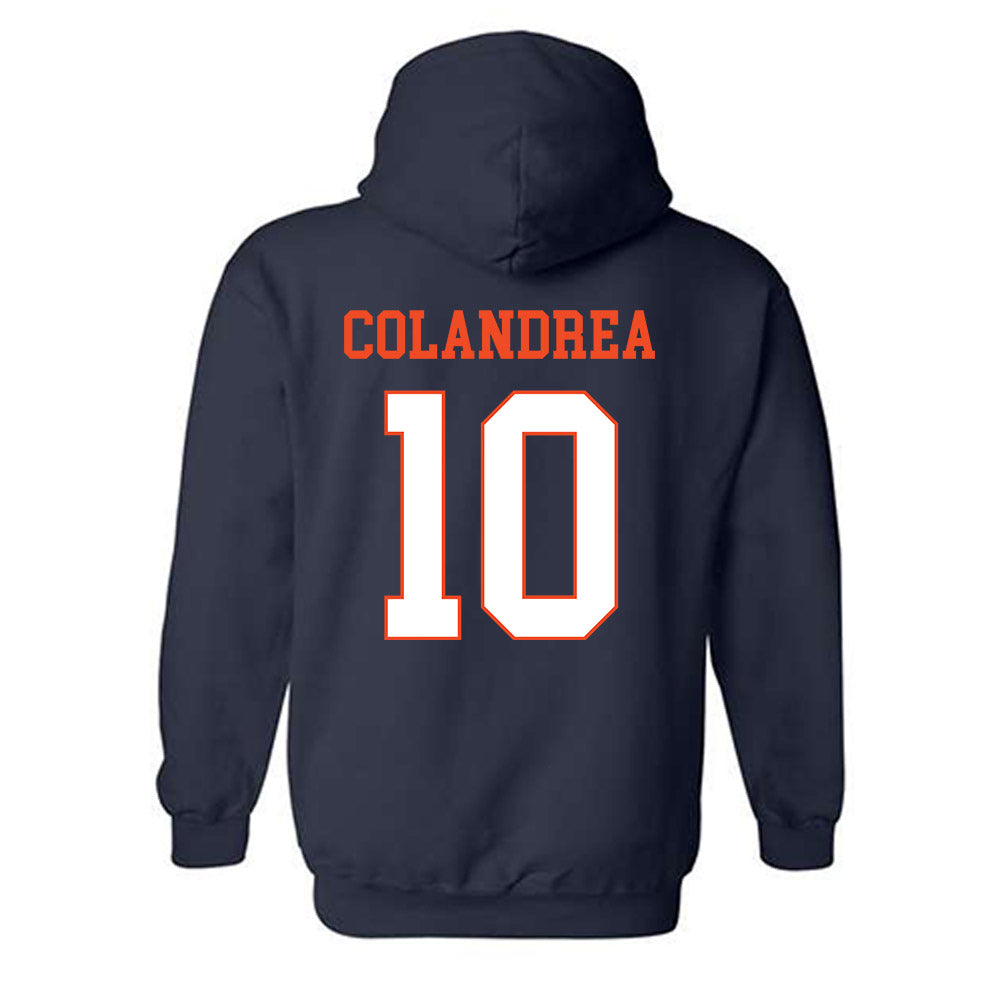 Virginia - NCAA Football : Anthony Colandrea - Hooded Sweatshirt-1