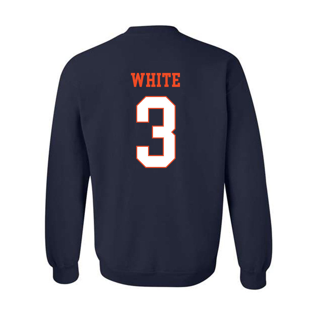 Virginia - NCAA Women's Basketball : Gabrielle White - Crewneck Sweatshirt-1