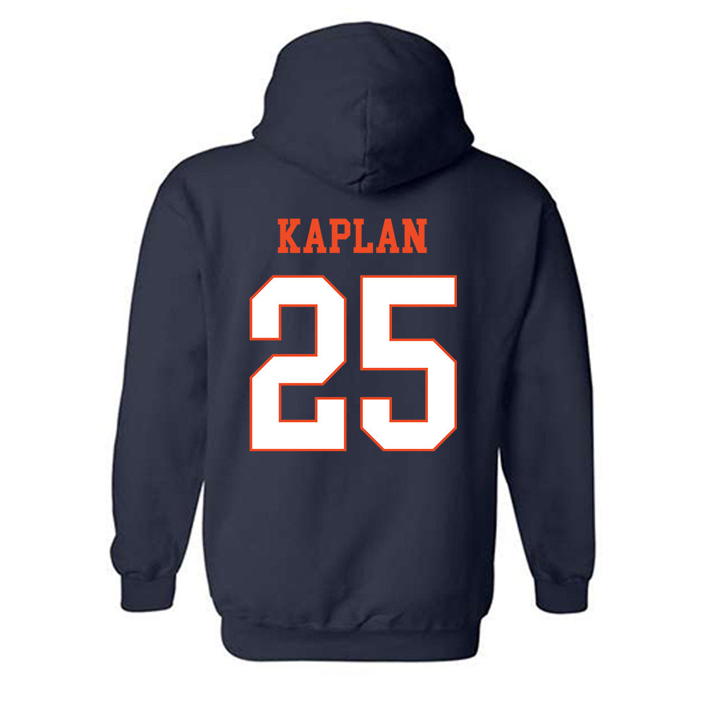 Virginia - NCAA Softball : Edith Kaplan - Hooded Sweatshirt-1