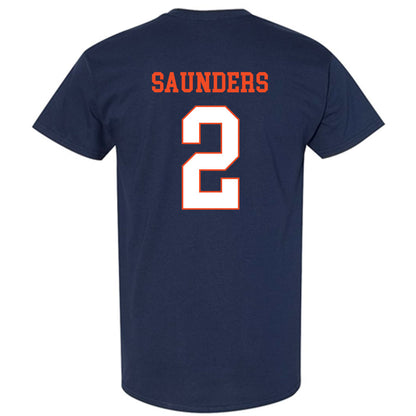 Virginia - NCAA Men's Basketball : Elijah Saunders - T-Shirt