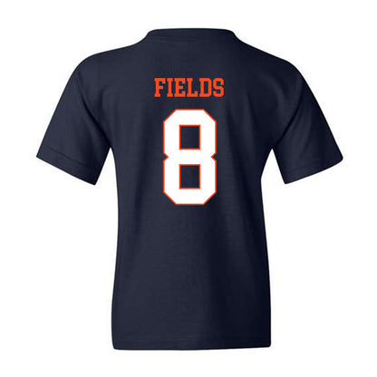 Virginia - NCAA Football : Malachi Fields - Youth T-Shirt