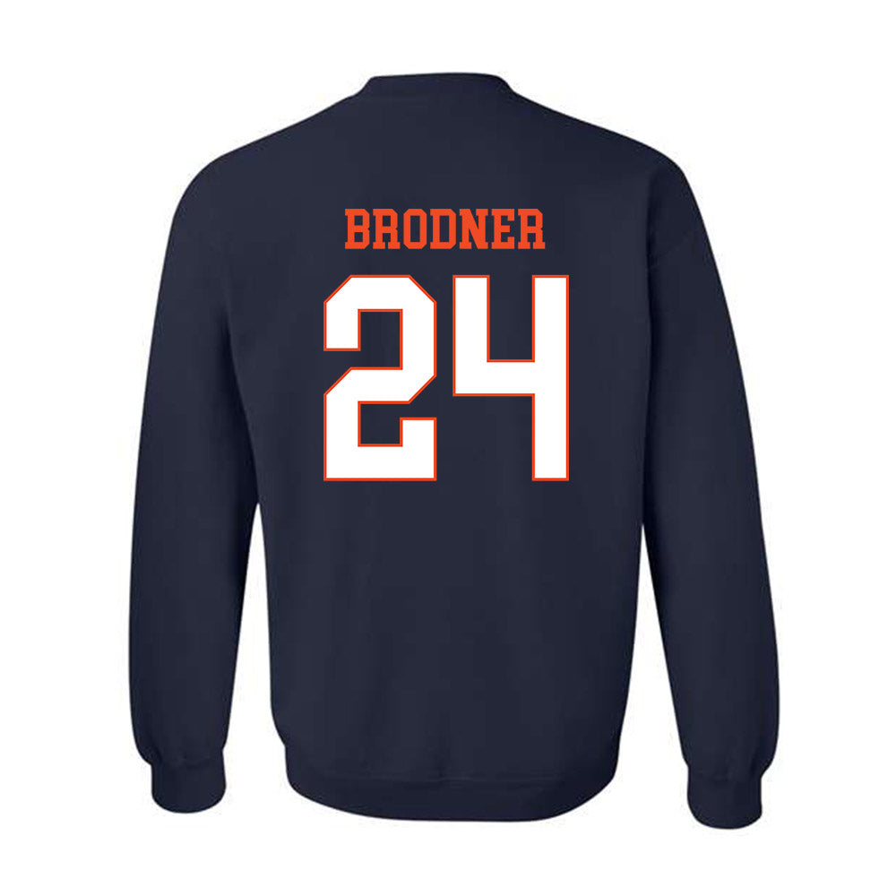 Virginia - NCAA Women's Volleyball : Sarah Brodner - Crewneck Sweatshirt-1