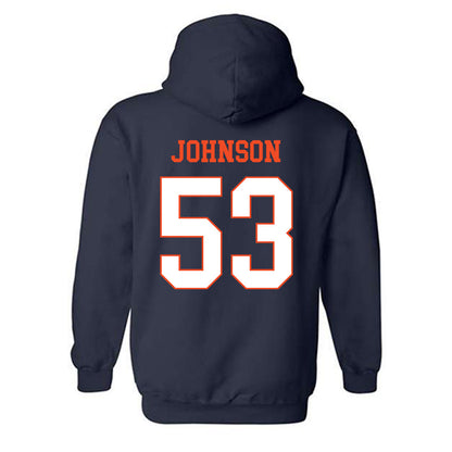 Virginia - NCAA Football : Gavin Johnson - Hooded Sweatshirt-1
