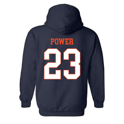 Virginia - NCAA Men's Basketball : TJ Power - Hooded Sweatshirt