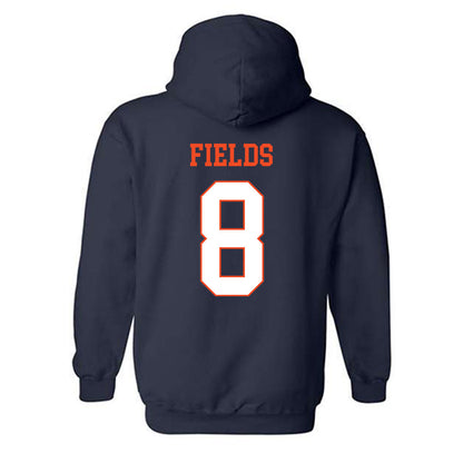 Virginia - NCAA Football : Malachi Fields - Hooded Sweatshirt