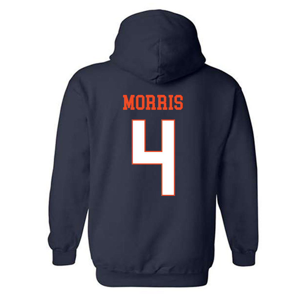 Virginia - NCAA Football : Chandler Morris - Hooded Sweatshirt-1