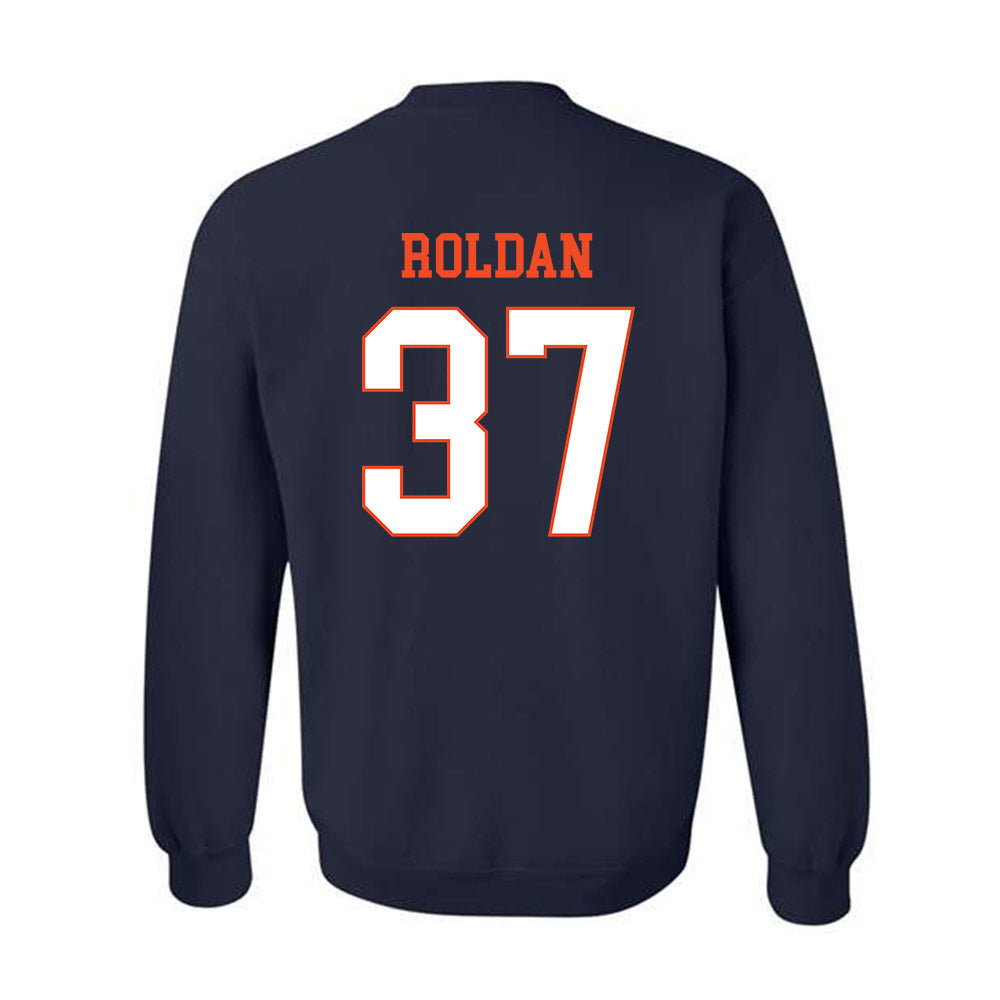 Virginia - NCAA Baseball : Tommy Roldan - Crewneck Sweatshirt