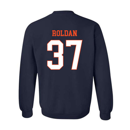 Virginia - NCAA Baseball : Tommy Roldan - Crewneck Sweatshirt