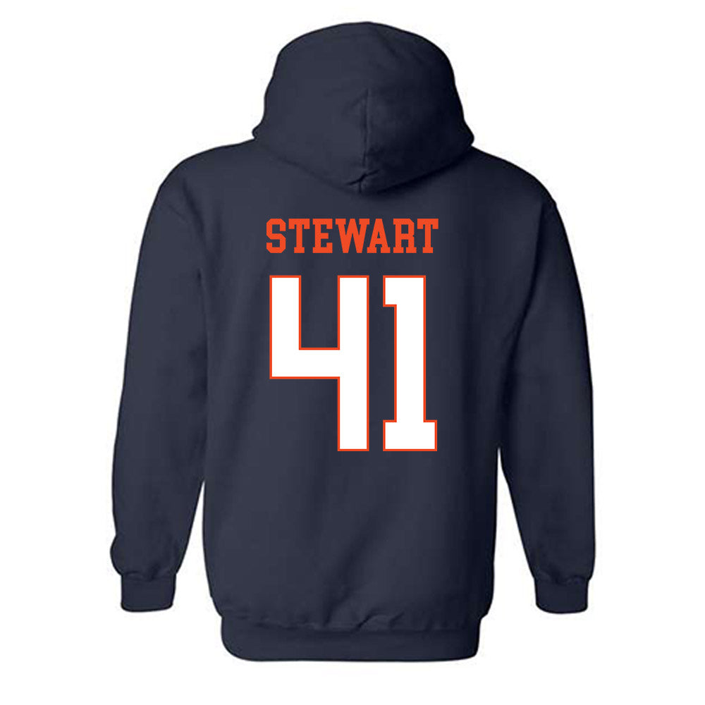 Virginia - NCAA Baseball : Thomas Stewart - Hooded Sweatshirt-1