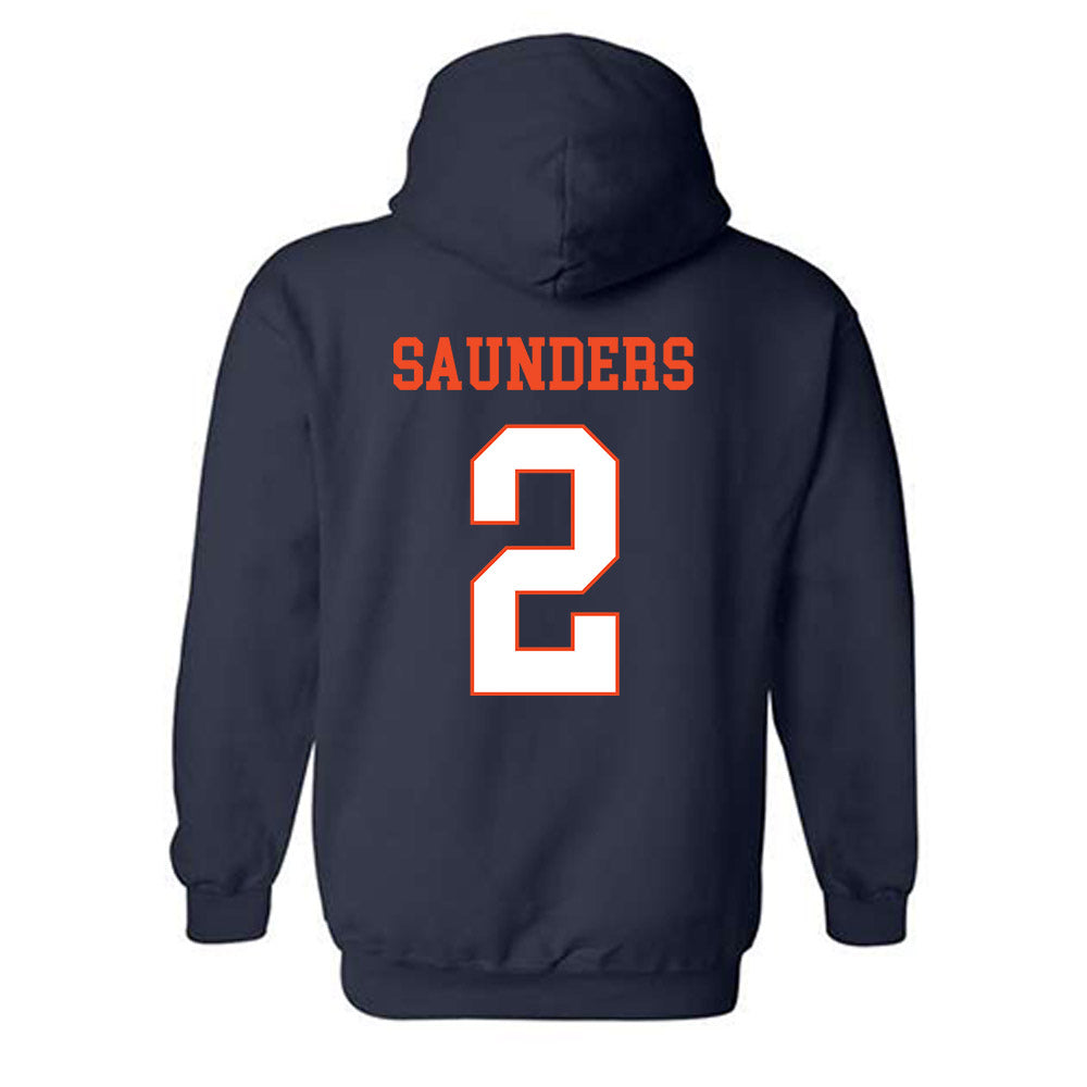 Virginia - NCAA Men's Basketball : Elijah Saunders - Hooded Sweatshirt