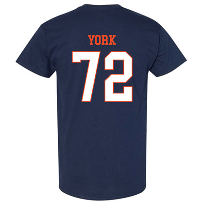 Virginia - NCAA Football : Benjamin York - T-Shirt-1