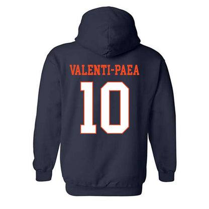 Virginia - NCAA Women's Basketball : Casey Valenti-Paea - Hooded Sweatshirt