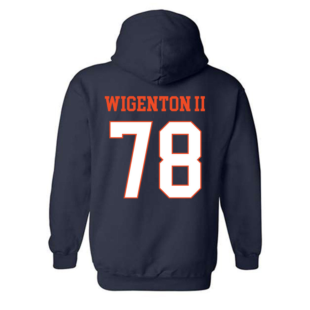 Virginia - NCAA Football : Kevin Wigenton II - Hooded Sweatshirt-1