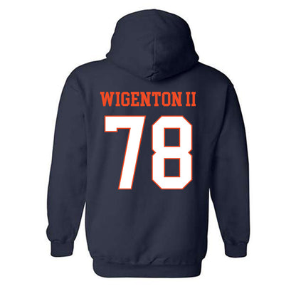 Virginia - NCAA Football : Kevin Wigenton II - Hooded Sweatshirt-1