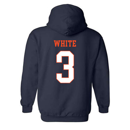 Virginia - NCAA Women's Basketball : Gabrielle White - Hooded Sweatshirt-1