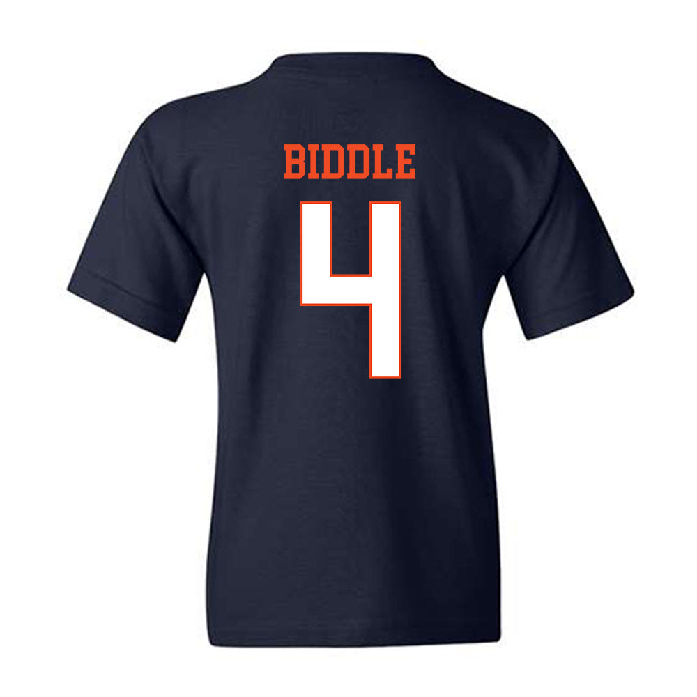 Virginia - NCAA Softball : Brie Biddle - Youth T-Shirt-1
