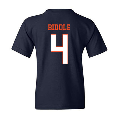 Virginia - NCAA Softball : Brie Biddle - Youth T-Shirt-1