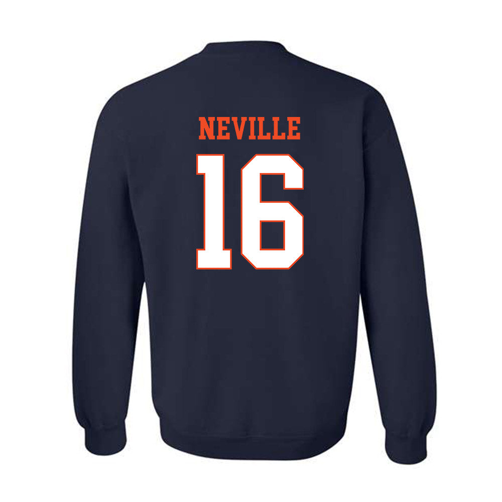 Virginia - NCAA Football : Tyler Neville - Crewneck Sweatshirt