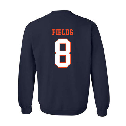 Virginia - NCAA Football : Malachi Fields - Crewneck Sweatshirt