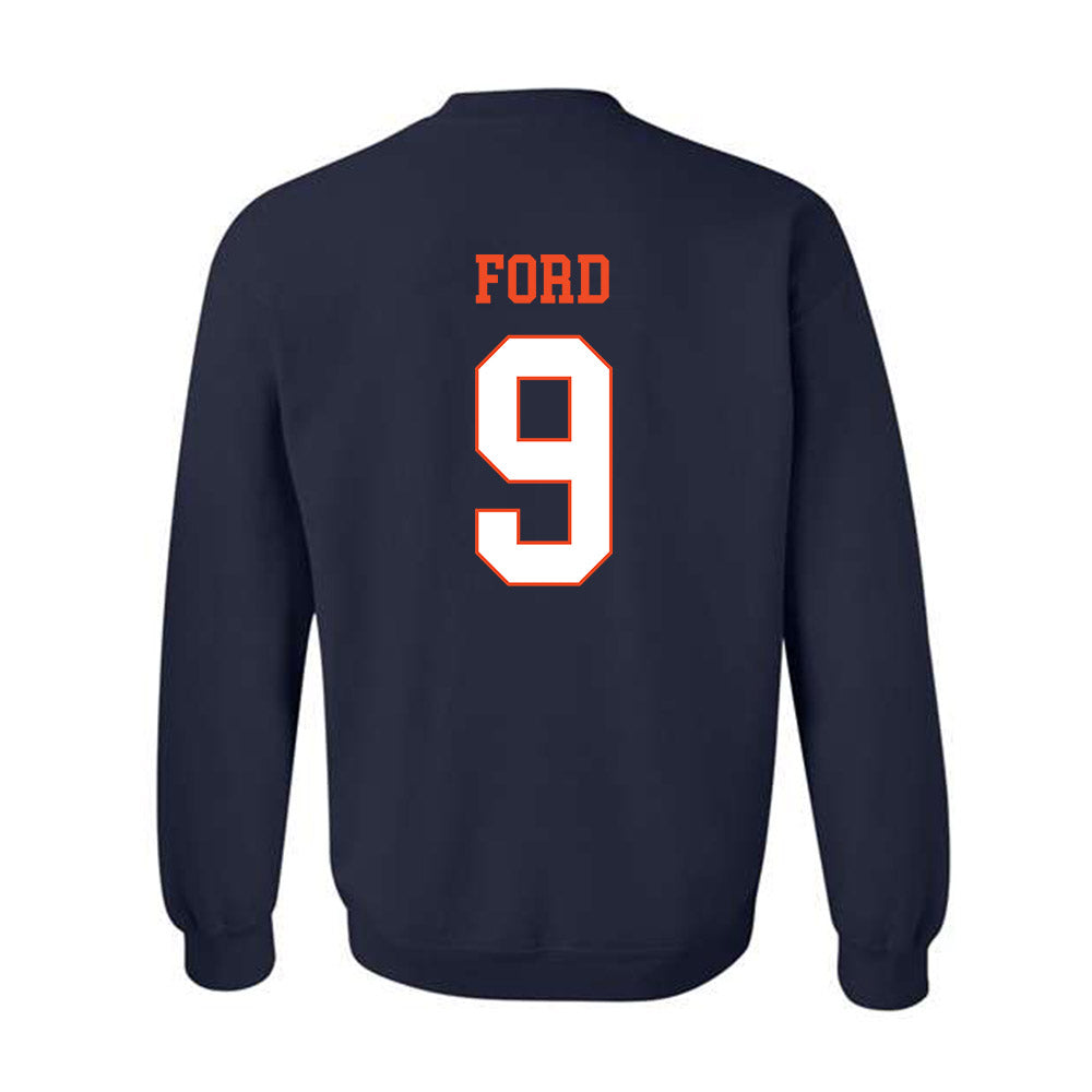 Virginia - NCAA Baseball : Henry Ford - Crewneck Sweatshirt-1