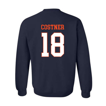 Virginia - NCAA Football : Corey Costner - Crewneck Sweatshirt-1