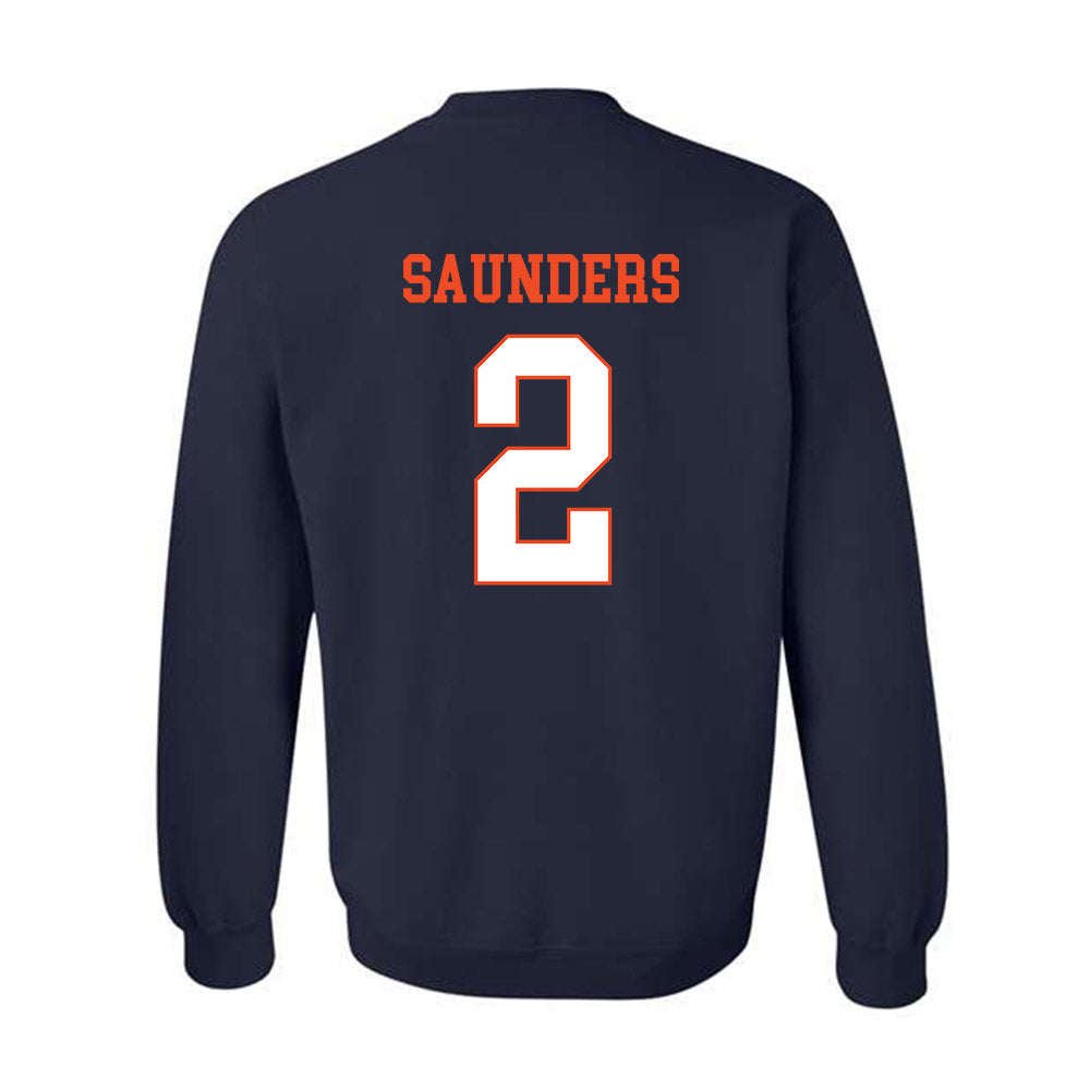 Virginia - NCAA Men's Basketball : Elijah Saunders - Crewneck Sweatshirt