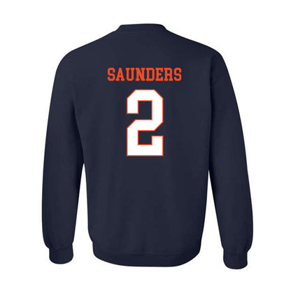 Virginia - NCAA Men's Basketball : Elijah Saunders - Crewneck Sweatshirt