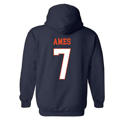 Virginia - NCAA Men's Basketball : Darrin Ames - Hooded Sweatshirt