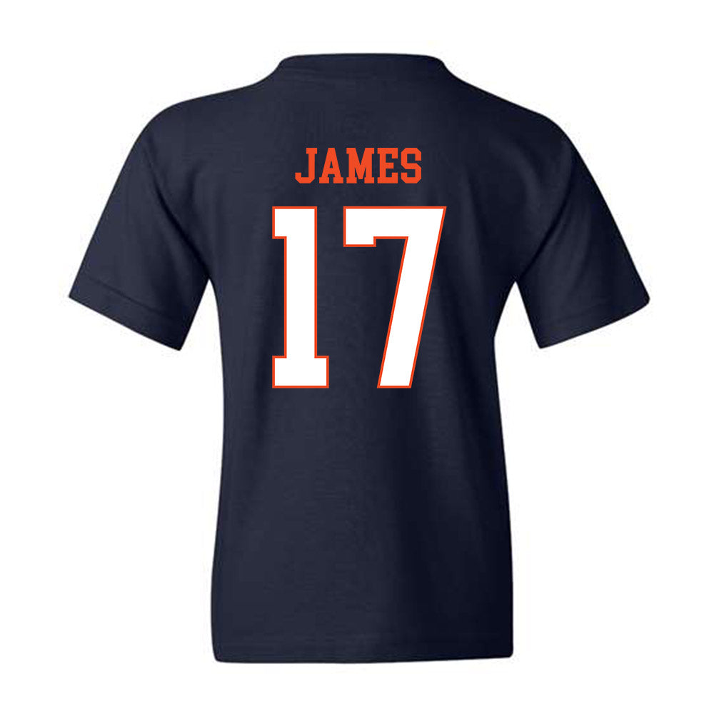 Virginia - NCAA Baseball : Chone James - Youth T-Shirt