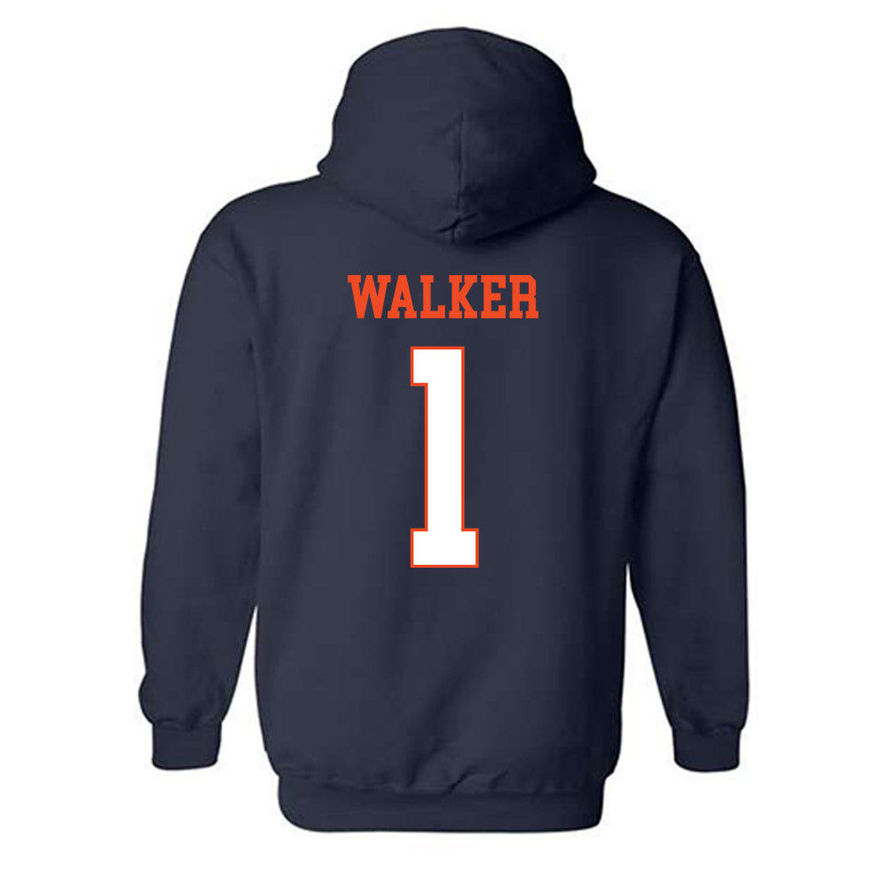 Virginia - NCAA Football : Keandre Walker - Hooded Sweatshirt-1