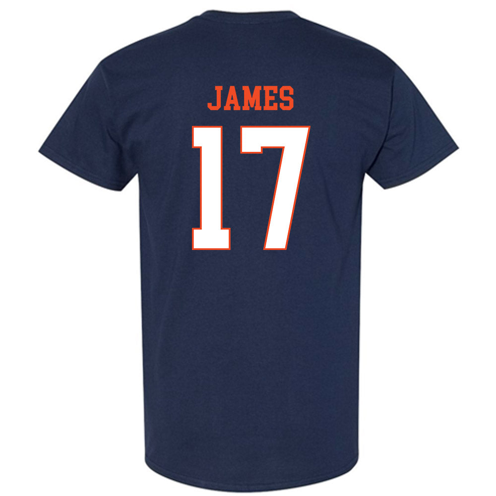 Virginia - NCAA Baseball : Chone James - T-Shirt