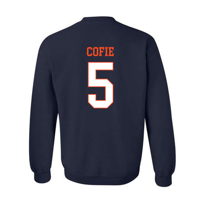 Virginia - NCAA Men's Basketball : Jacob Cofie - Crewneck Sweatshirt