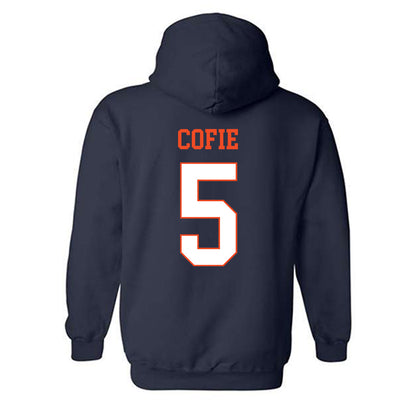 Virginia - NCAA Men's Basketball : Jacob Cofie - Hooded Sweatshirt