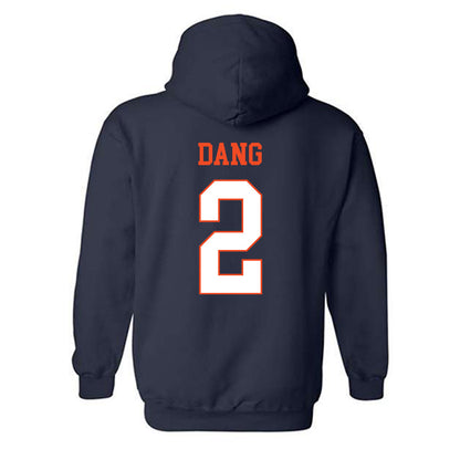 Virginia - NCAA Men's Soccer : Nick Dang - Hooded Sweatshirt-1