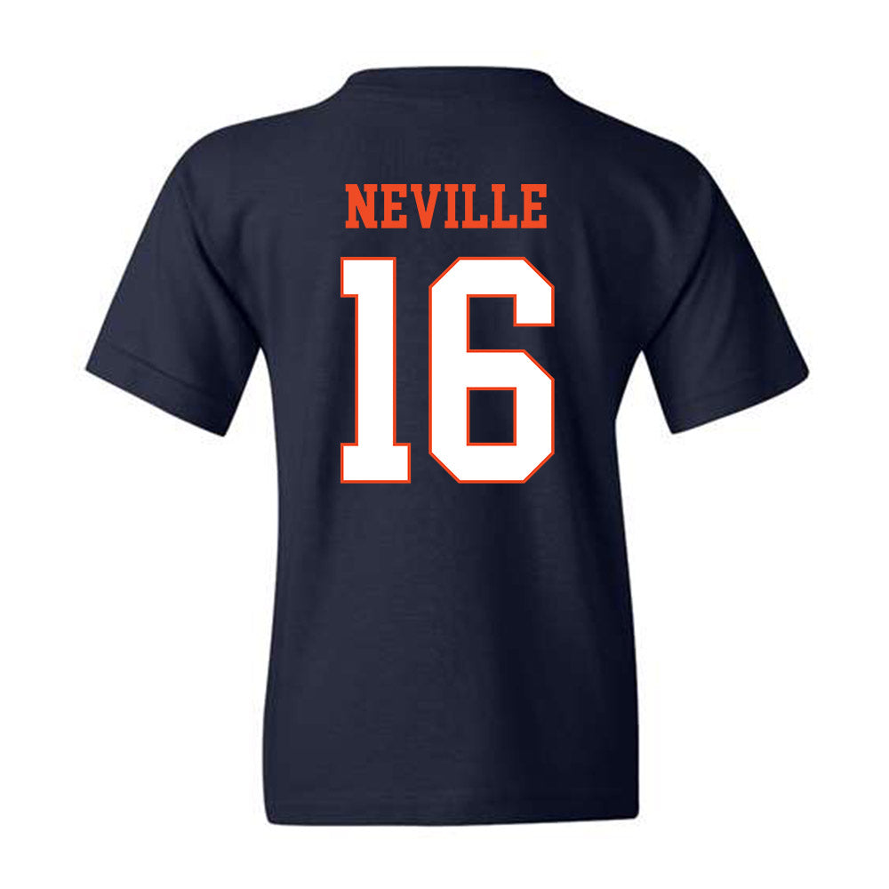 Virginia - NCAA Football : Tyler Neville - Youth T-Shirt