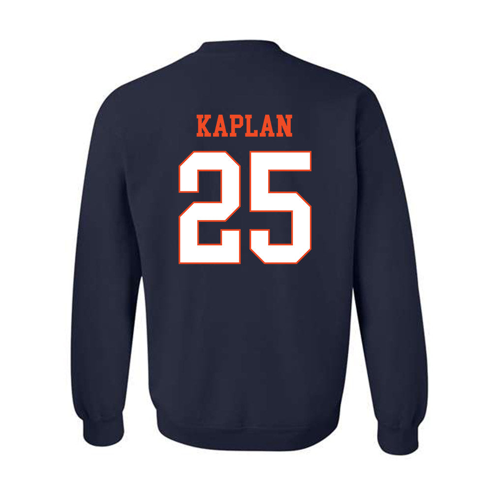 Virginia - NCAA Softball : Edith Kaplan - Crewneck Sweatshirt-1