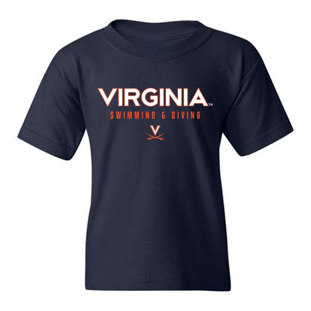 Virginia - NCAA Men's Swimming & Diving : David King - Youth T-Shirt