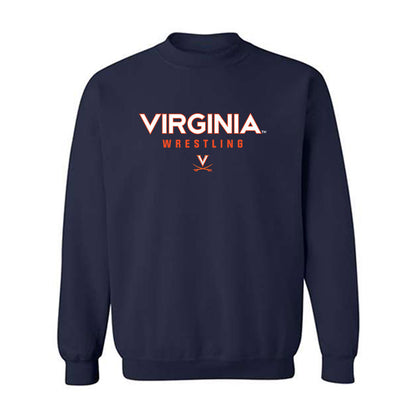 Virginia - NCAA Wrestling : Anwar Alli - Crewneck Sweatshirt-0