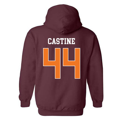  - NCAA Softball : Rachel Castine - Classic Shersey Hooded Sweatshirt-1