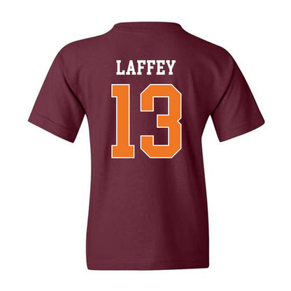 Virginia Tech - NCAA Men's Soccer : Nick Laffey - Classic Shersey Youth T-Shirt