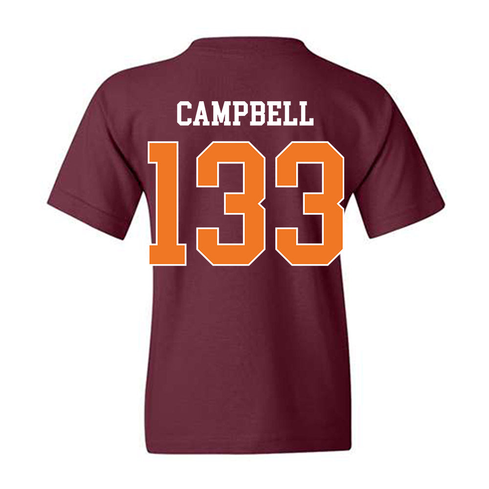 Virginia Tech - NCAA Wrestling : Dillon Campbell - Classic Shersey Youth T-Shirt-1