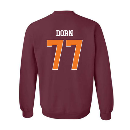 Virginia Tech - NCAA Men's Basketball : Antonio Dorn - Classic Shersey Crewneck Sweatshirt-1